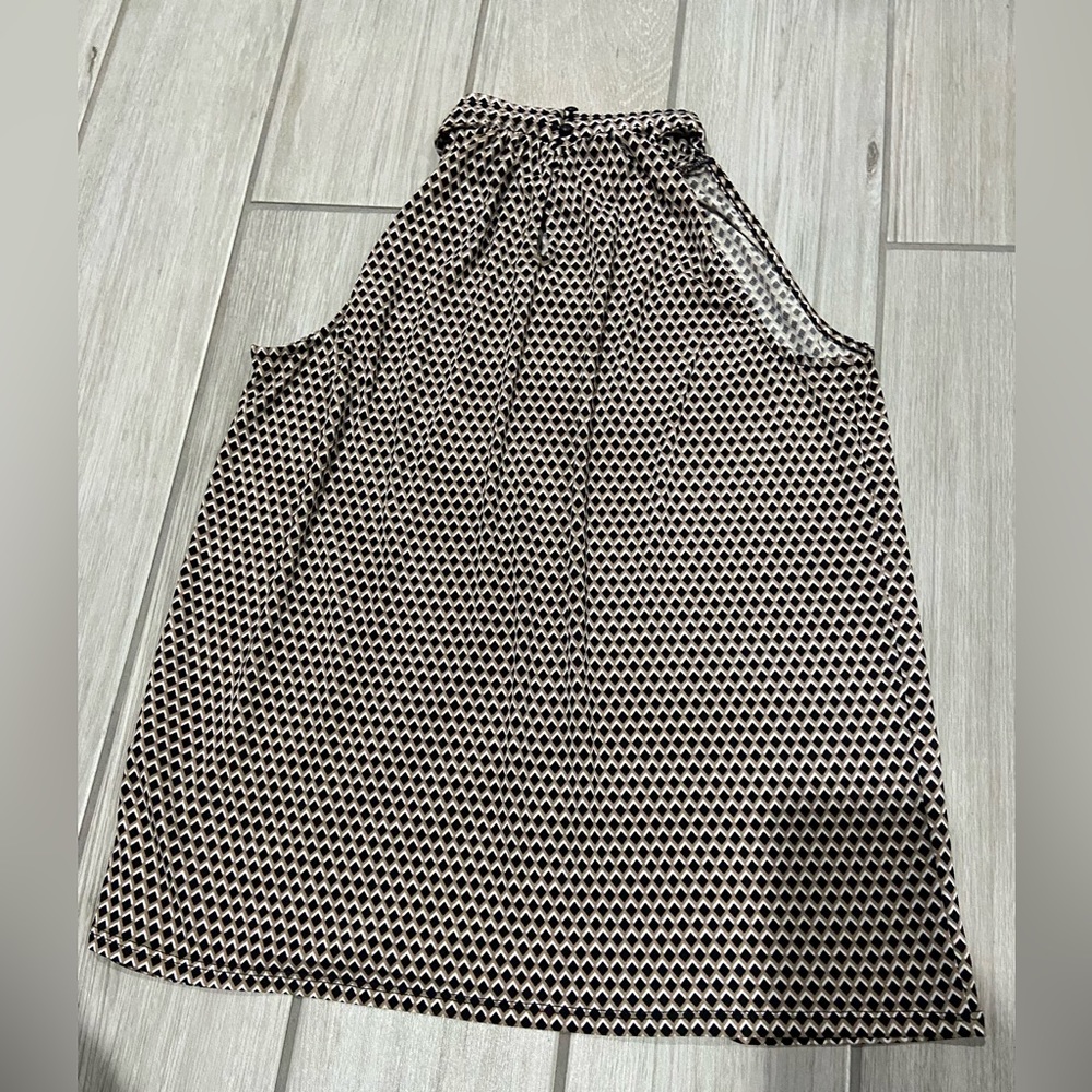 Adrianna Papell Sleeveless High Neck Top - Medium - Picture 7 of 7